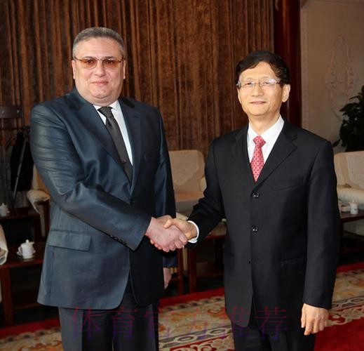 总局领导会见世界赛艇联合会主席 总局领导会见世界赛艇联合会主席